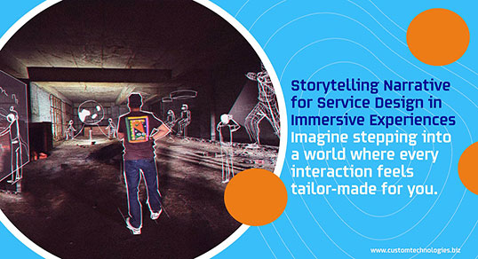 Storytelling Narrative for Service Design in Immersive Experiences