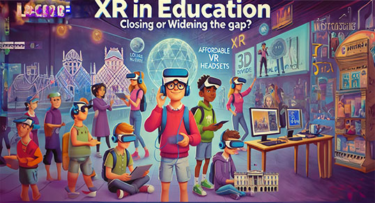  XR in Education: Closing or Widening the Gap?